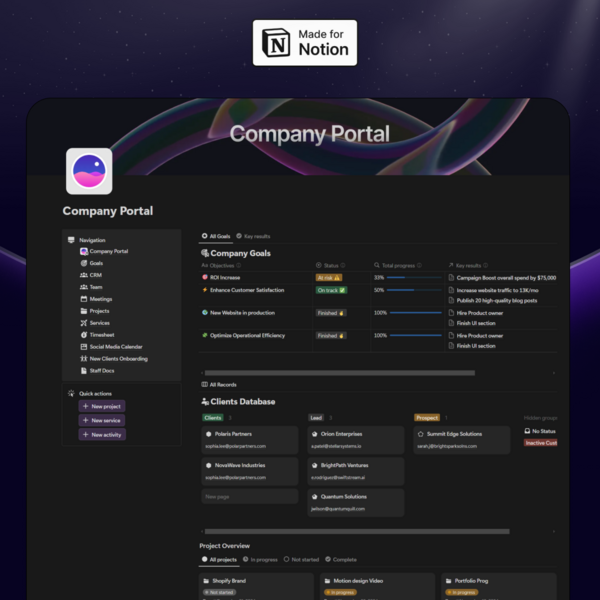 marketing notion templates