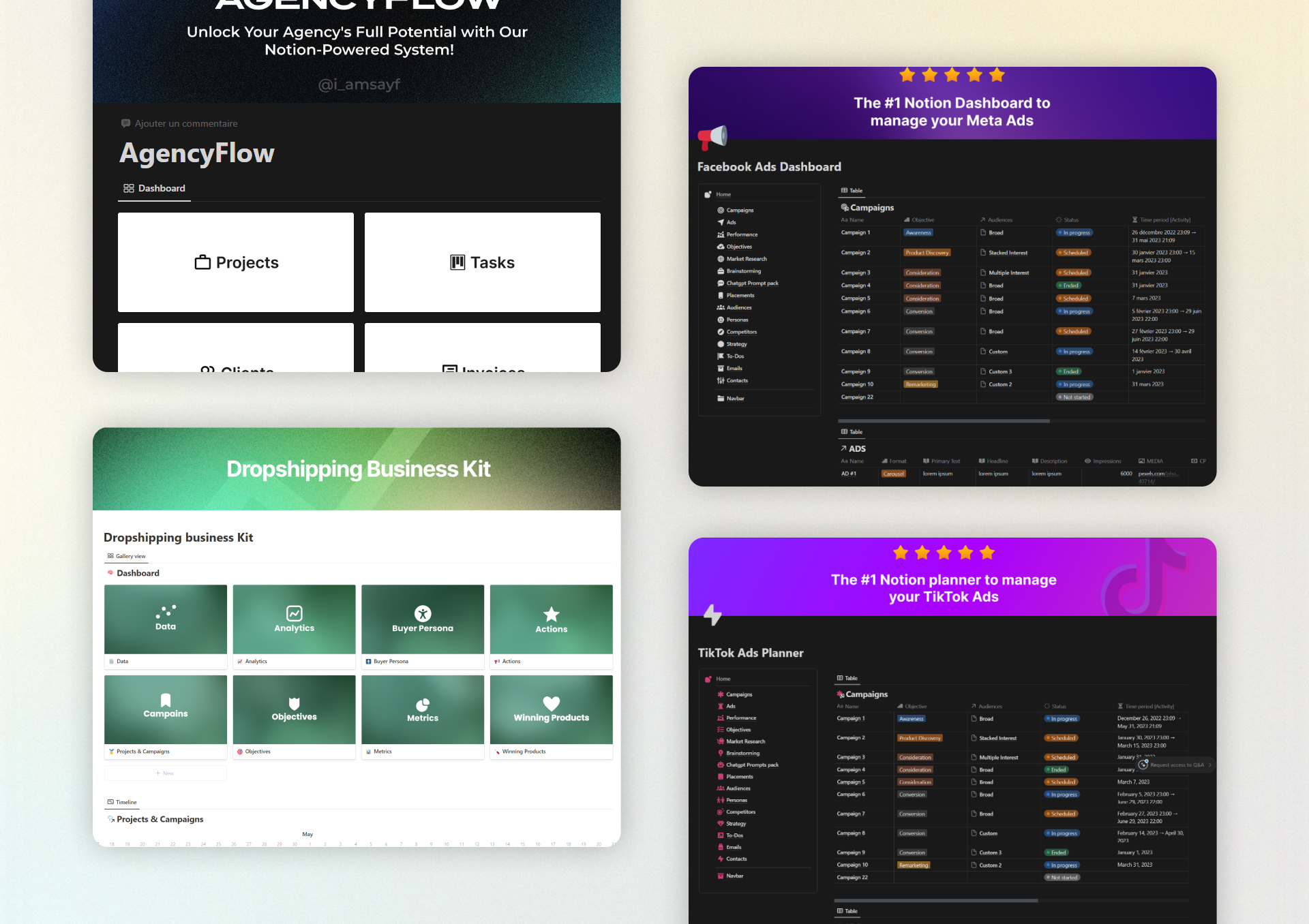 6 Marketing Notion Templates for 2025 Success
